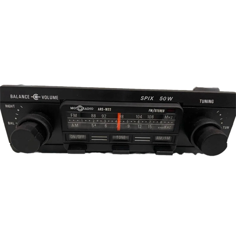 Radio Am Fm Motoradio Spix 50w Ars M22 Fusca Kombi Brasilia