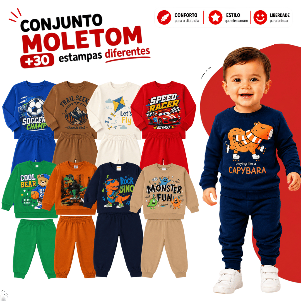 Kit Sortido 12 ou 4 Peças Moletom Roupa De Bebê Menino Infantil Inverno Conjunto Casaco Bebê Agasalho Flanelado de Bebê
