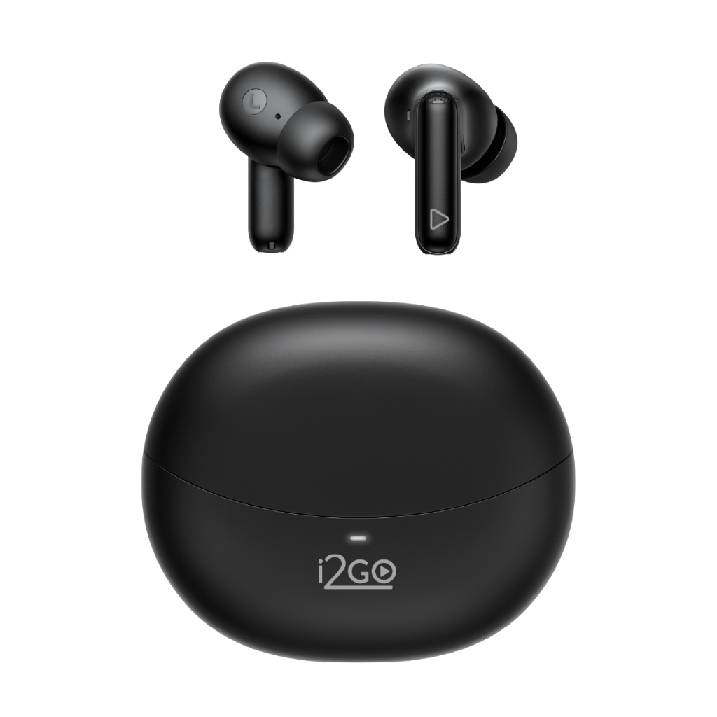Fone De Ouvido Bluetooth Sem Fio TWS Air Buds 600 ANC i2GO Com Cancelamento de R
