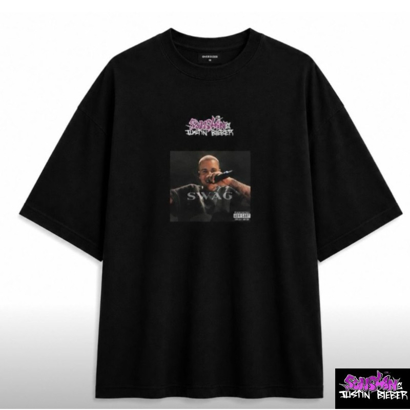 Camiseta do Justin Bieber oversized - Closer and closer and closeaah