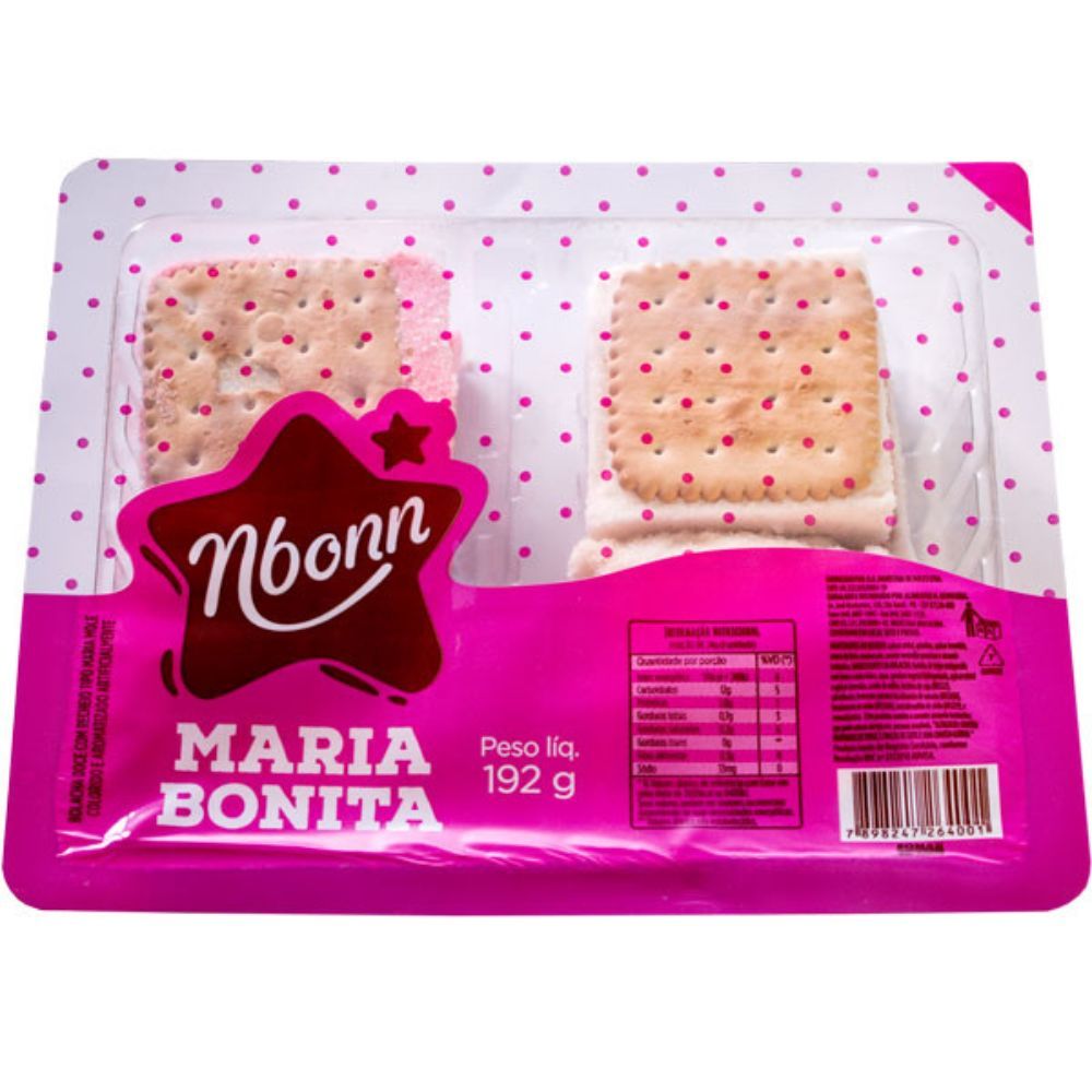 Kit 3und. Maria Bonita Bandeja 192gr (cada) - Nbonn