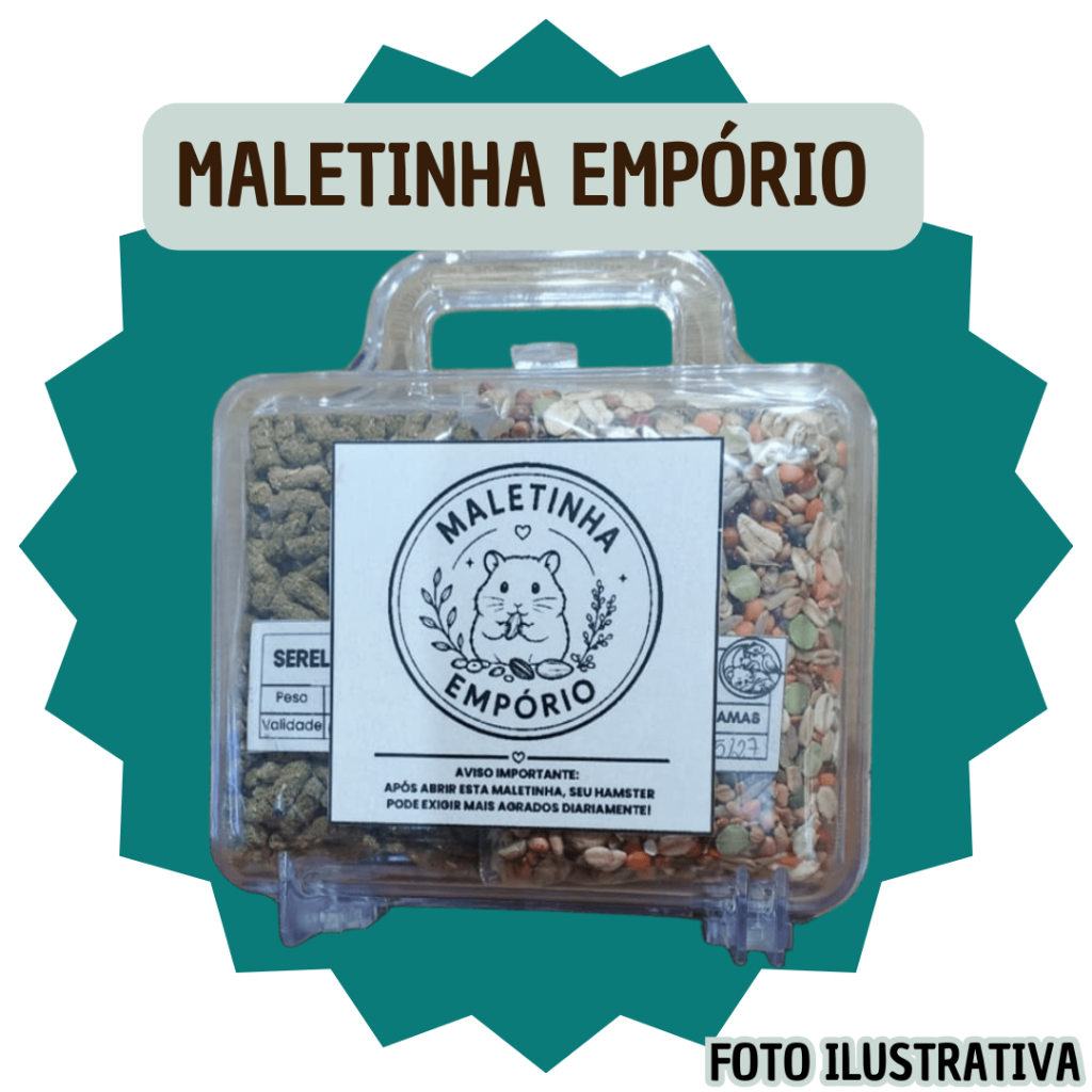 Maletinha Empório para Hamsters