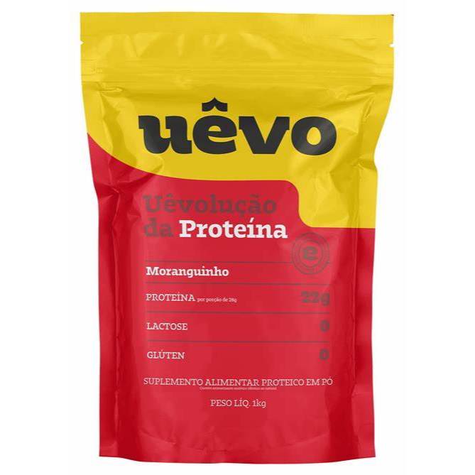 ALBUMINA PURA 1KG ( SABORES JÁ COM EMBALAGEM NOVA ) UÊVO