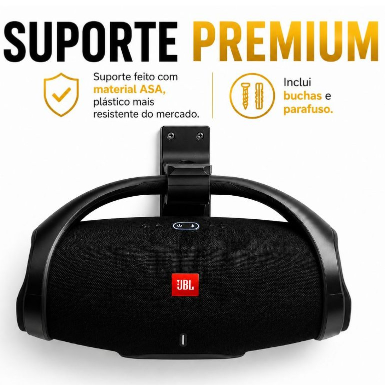 Suporte para Boombox Ultra Resistente  - Versões 1, 2, 3 e 4