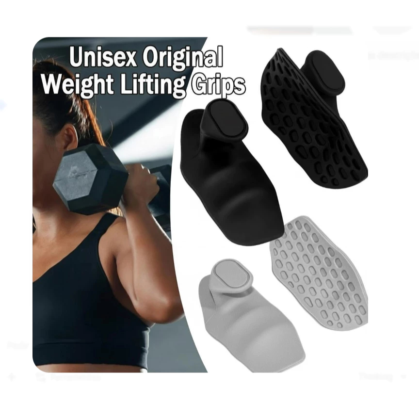 1 Par Luva de Academia Musculação Treino Max Grip Protetor de Pegada Antiderrapante Halteres Barras