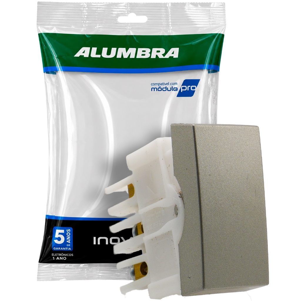 Módulo Interruptor Intermediário 10A Titanium Inova Pro Class Alumbra