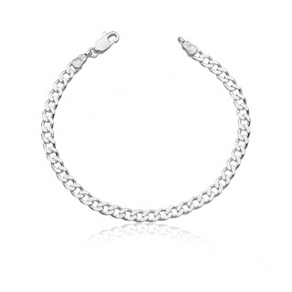 Pulseira Masculina Grumet 4.5mm Prata 925