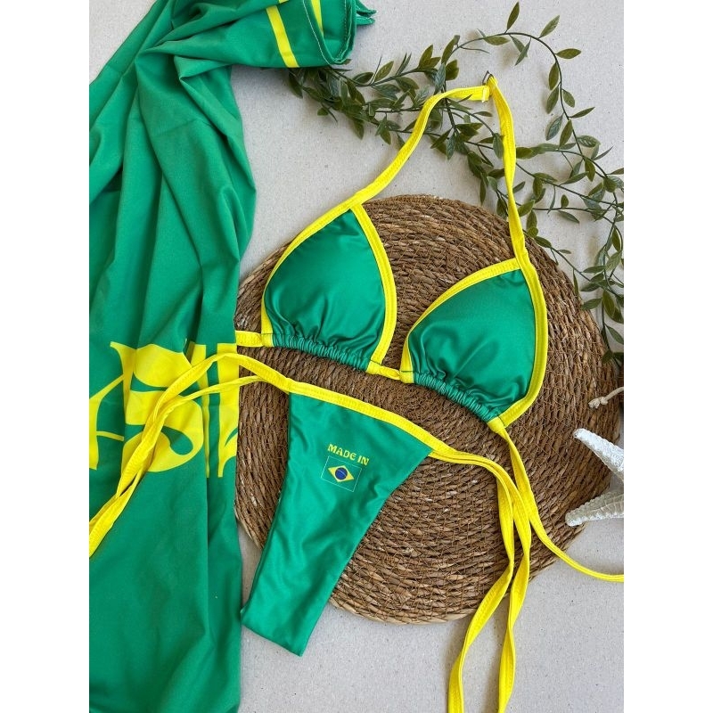 Biquíni Brasil Bronze Fita de Marquinha