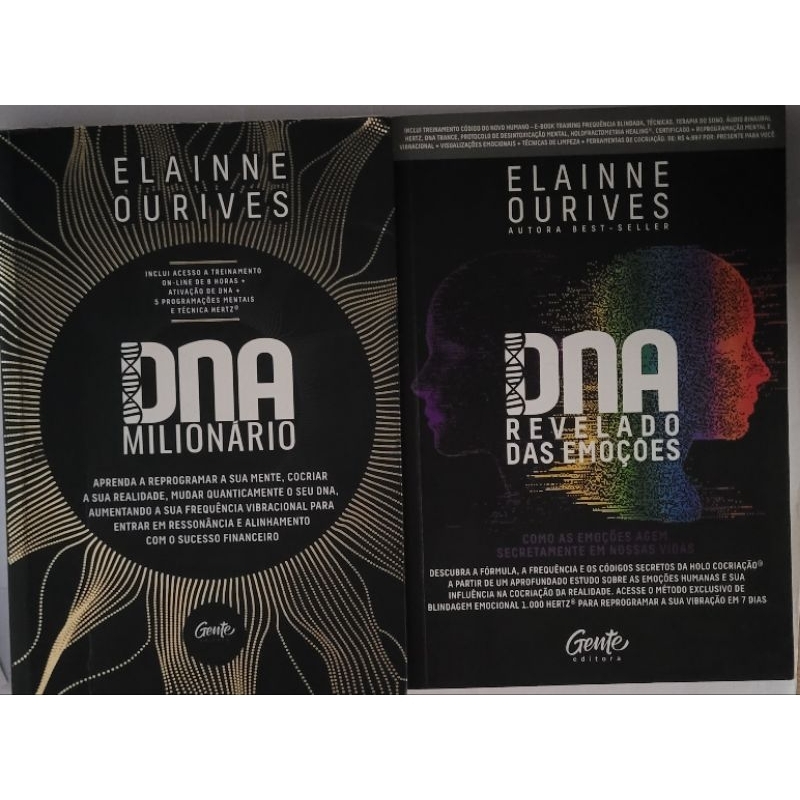 DNA Milionário; DNA Revelado das Emoções ( Elainne Ourives)