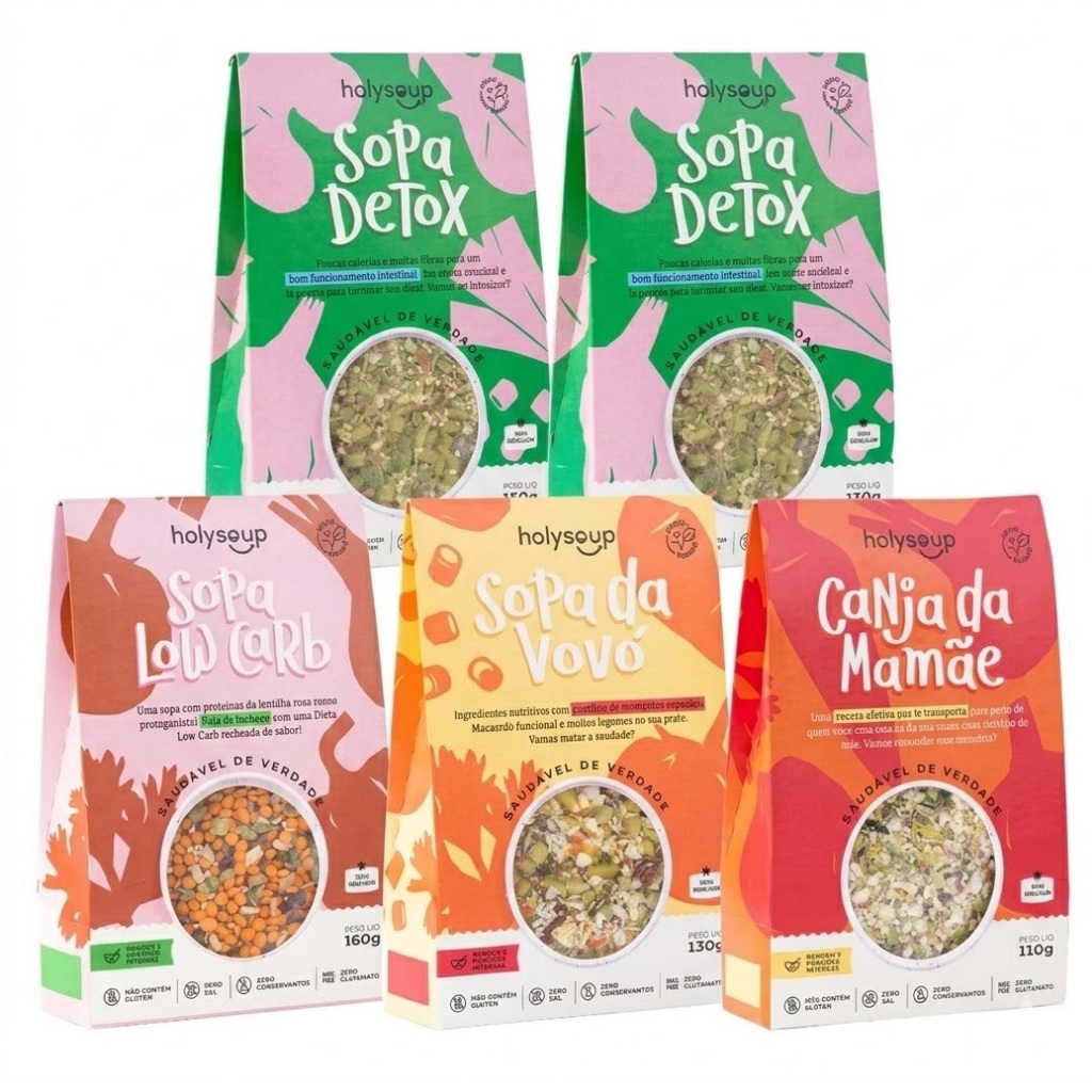 Mais Pedidas Holy Soup - Mamãe Vovó Detox Low Carb