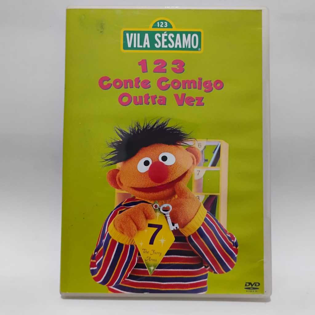 DVD - 1,2,3 CONTE COMIGO OUTRA VEZ. -- VILA SÉSAMO.