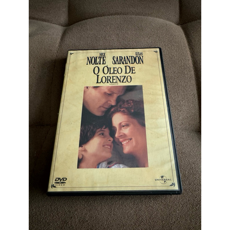Dvd O Óleo De Lorenzo, Com Nick Nolte E Susan Sarandon