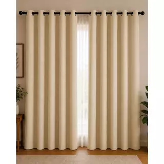 Cortina PREMIUM 3,00x2,50 - Decoração Para Quarto, Sala & Escritório Janela Inteira Ótimo Caimento