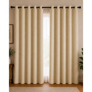 Cortina PREMIUM 3,00x2,50 - Decoração Para Quarto, Sala &amp; Escritório Janela Inteira Ótimo Caimento