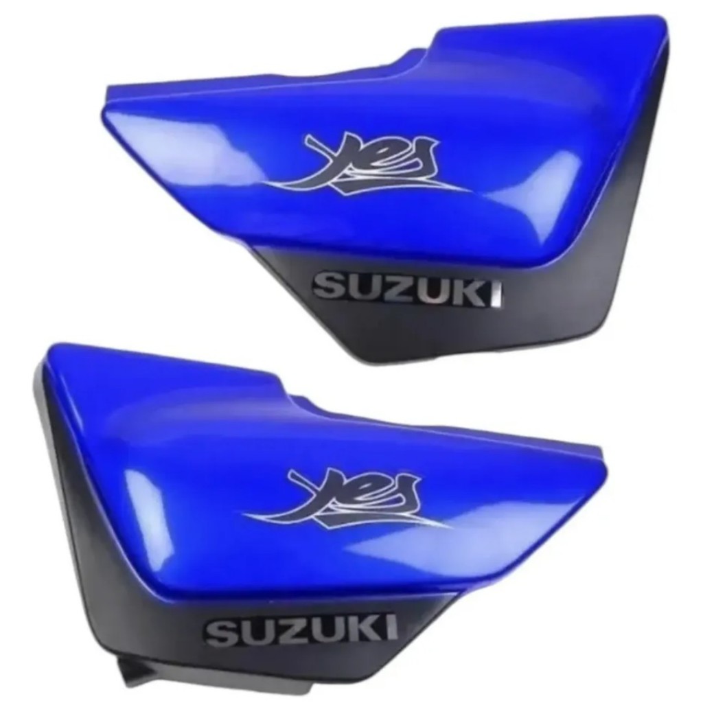 Par Tampa Lateral Suzuki Yes 125 Azul 2005 Ate 2013