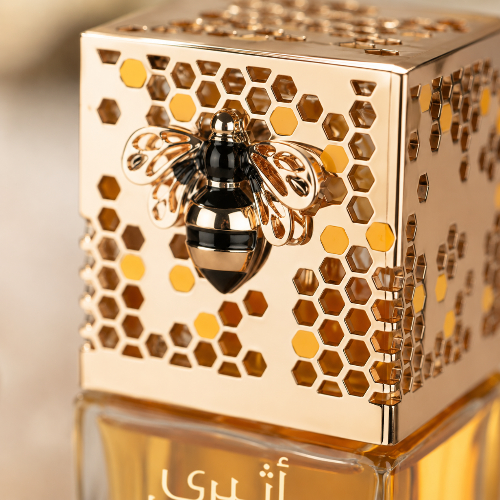 Perfume Árabe Lattafa Atheeri EDP 100ml Feminino Suave e Aéreo Longa Duração