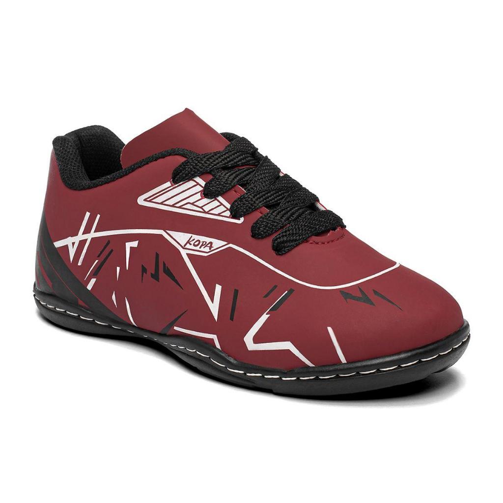 Chuteira Masculina Infantil Futsal Quadra Antiderrapante Resistente Confortável 28 Ao 33 Promoção