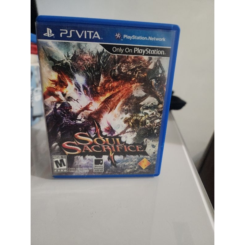 Jogo para Psvita Soul Sacrifice Usado Mídia Física Américano