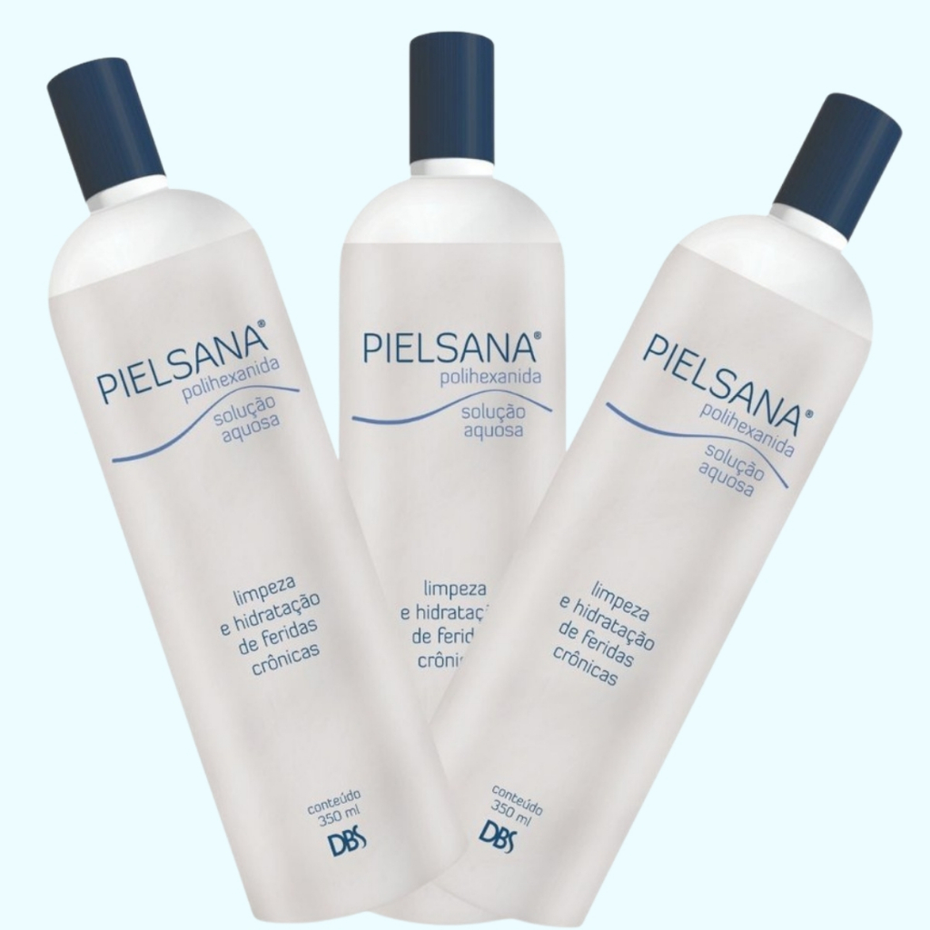 Kit 3 Solução Phmb 350ml- Polihexanida Aquosa Feridas