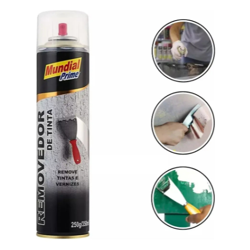 Spray Removedor Tintas 350ml 250gr Aerossol - Mundial Prime