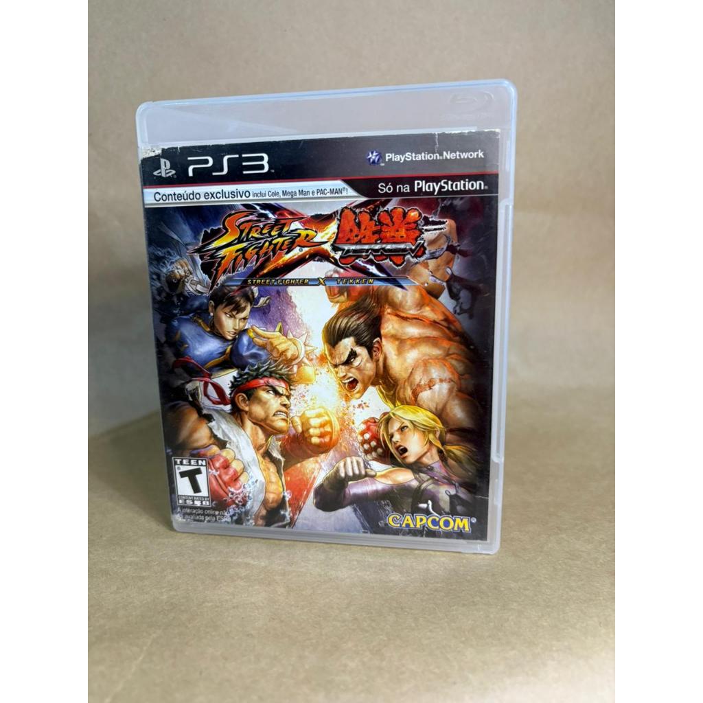 Street Fighter X Tekken Ps3 , Mídia Física