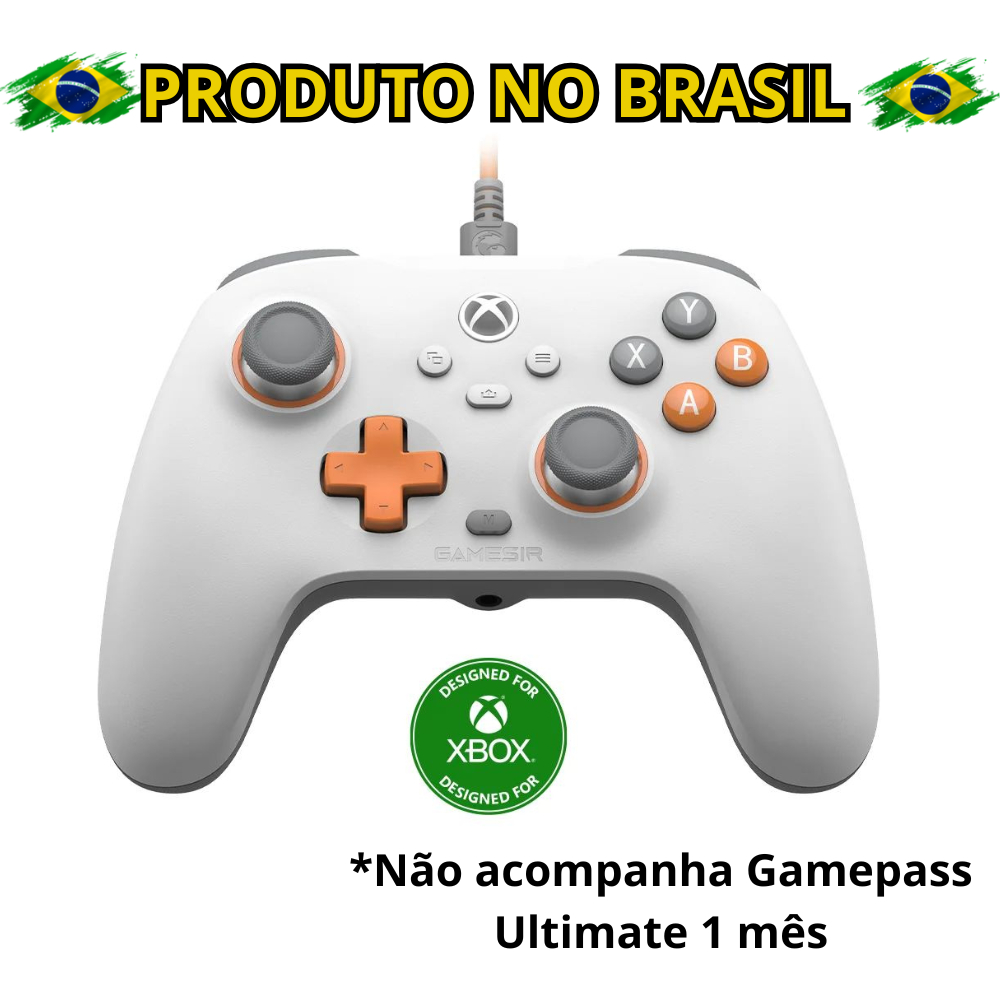 Controle Gamesir T7 Xbox Com Fio Para Series S/X PC Windows Steam Com Hall Effect - Não acompanha Gamepass
