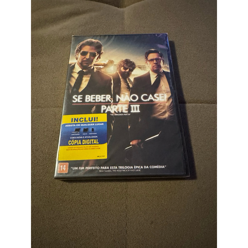 Dvd Se Beber Não Case- Parte 3 (lacrado)