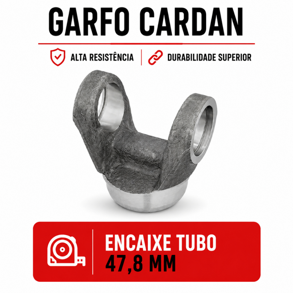 Garfo Cardan ( de soldar) Belina Pampa Chevette B58 B10m TRATOR BH 160