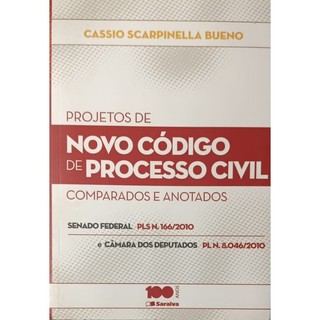 Livro Projetos de Novo Código de Processo Civil 2011 Cassio Scarpinella Editora Saraiva DI0090