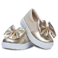 Tenis Iate Slip Infantil Feminino Casual Calce Facil 11.44