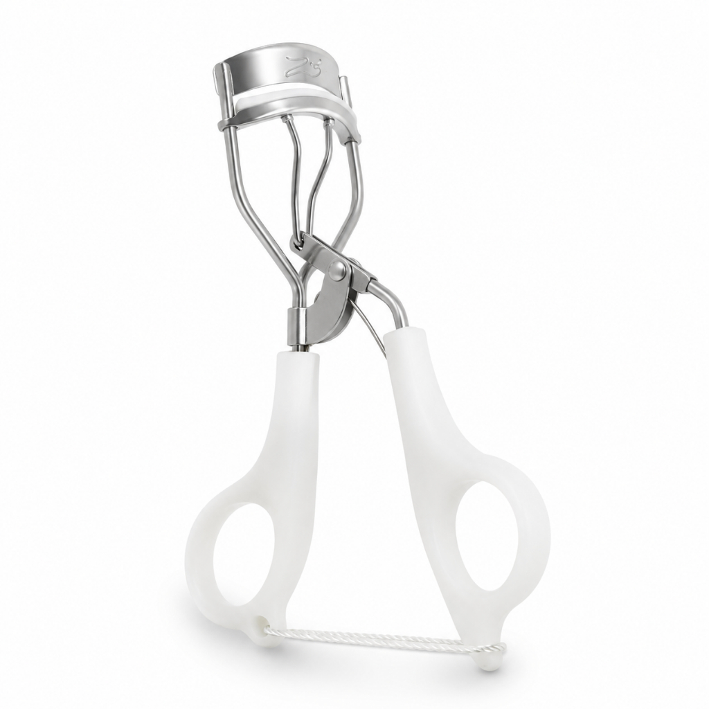 Curvex Curvador de Cilios Profissional com Mola Cabo Emborrachado Refil Almofada Silicone Zalike