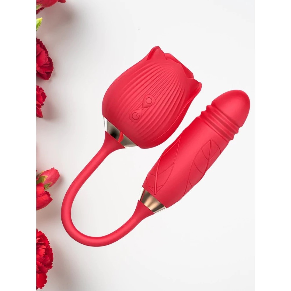Massageador Íntimo Feminino Flor
