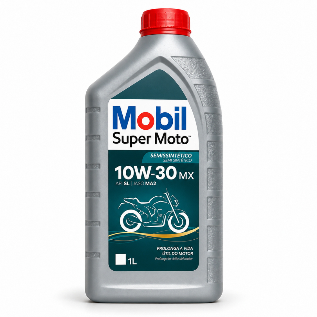 Óleo Mobil Super Moto 10w30 Mx 4 Tempos 1l
