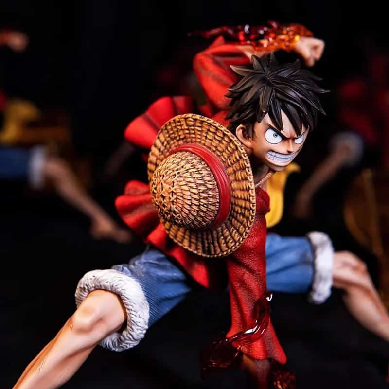 Luffy Action Figure One Piece Boneco Colecionável Anime 18 Cm