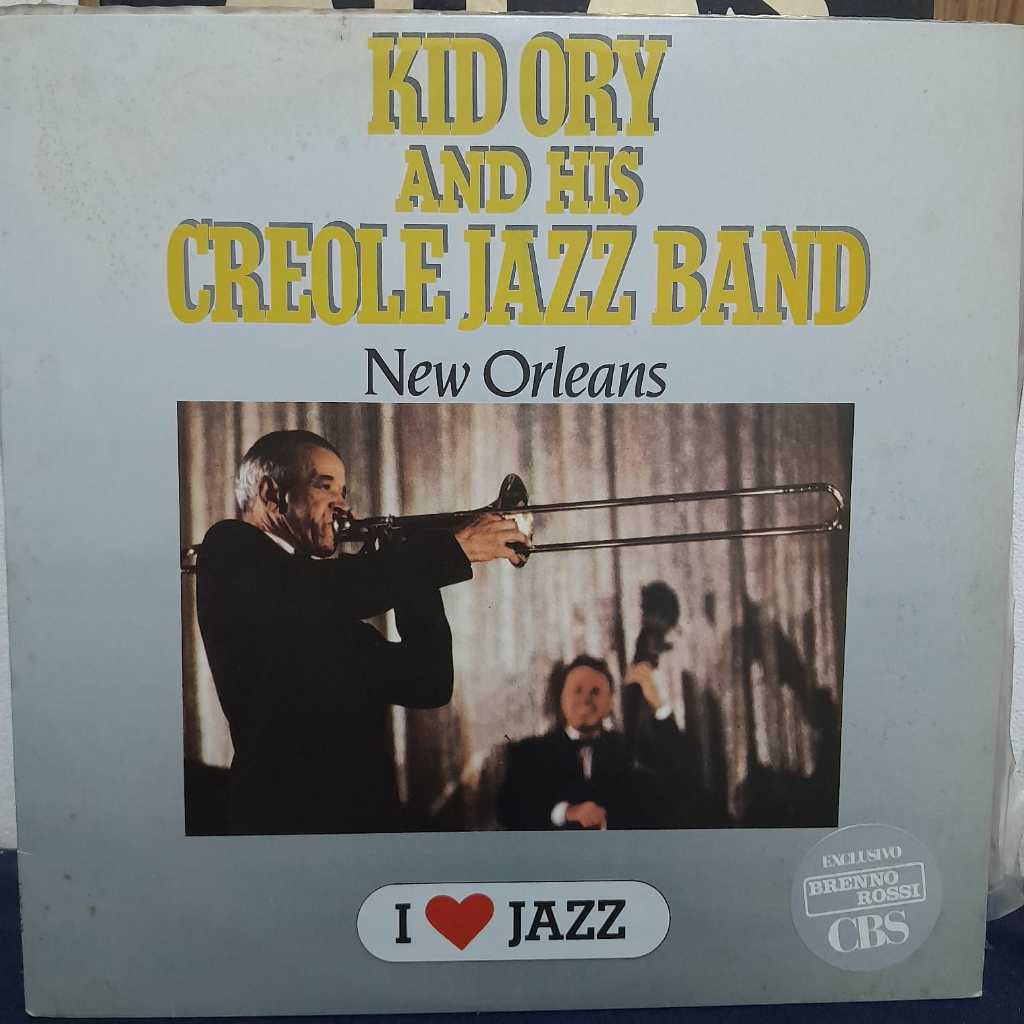 LP KID ORY AND HIS CREOLE JAZZ BAND – NEW ORLEANS  LP KID ORY AND HIS CREOLE JAZZ BAND – NEW ORLEANS  CLÁSSICA GRAVAÇÃO