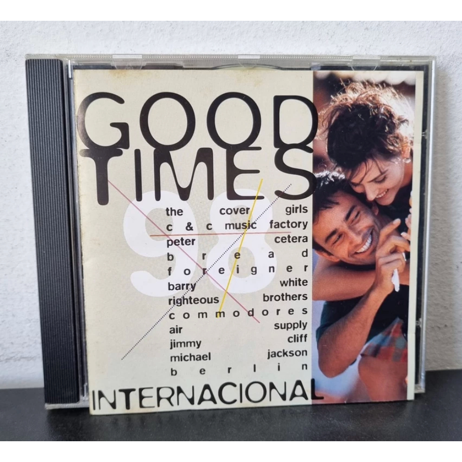 CD Good Times 98 Internacional - Commodores Air Supply C&C Music Factory - Som Livre