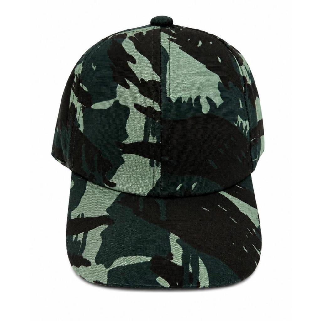 Boné Infantil Unissex Camuflado Regulável Boné de Crochê/Tecido Aba Curva Menino Menina Estilo Blogueirinho