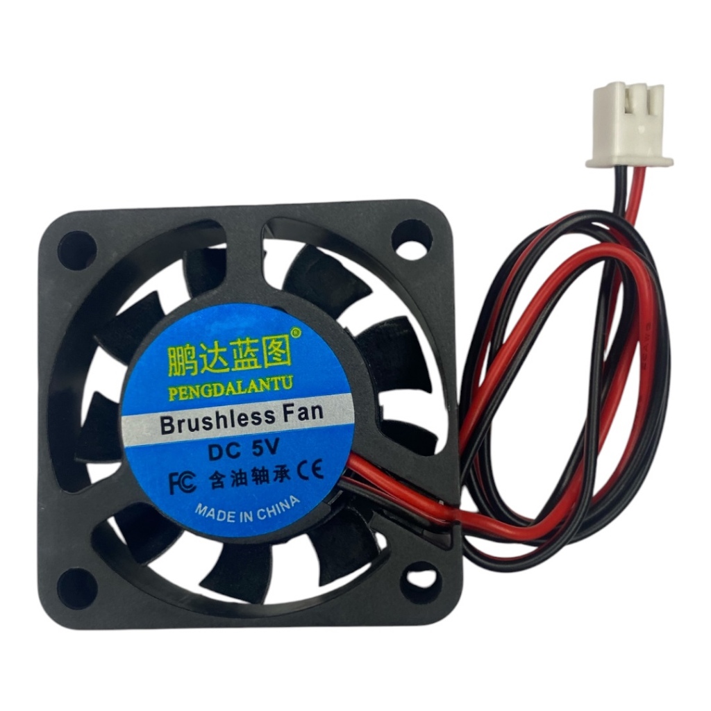 Micro Ventoinha Fan Cooler 40x40x10mm 5v DC Para Raspberry