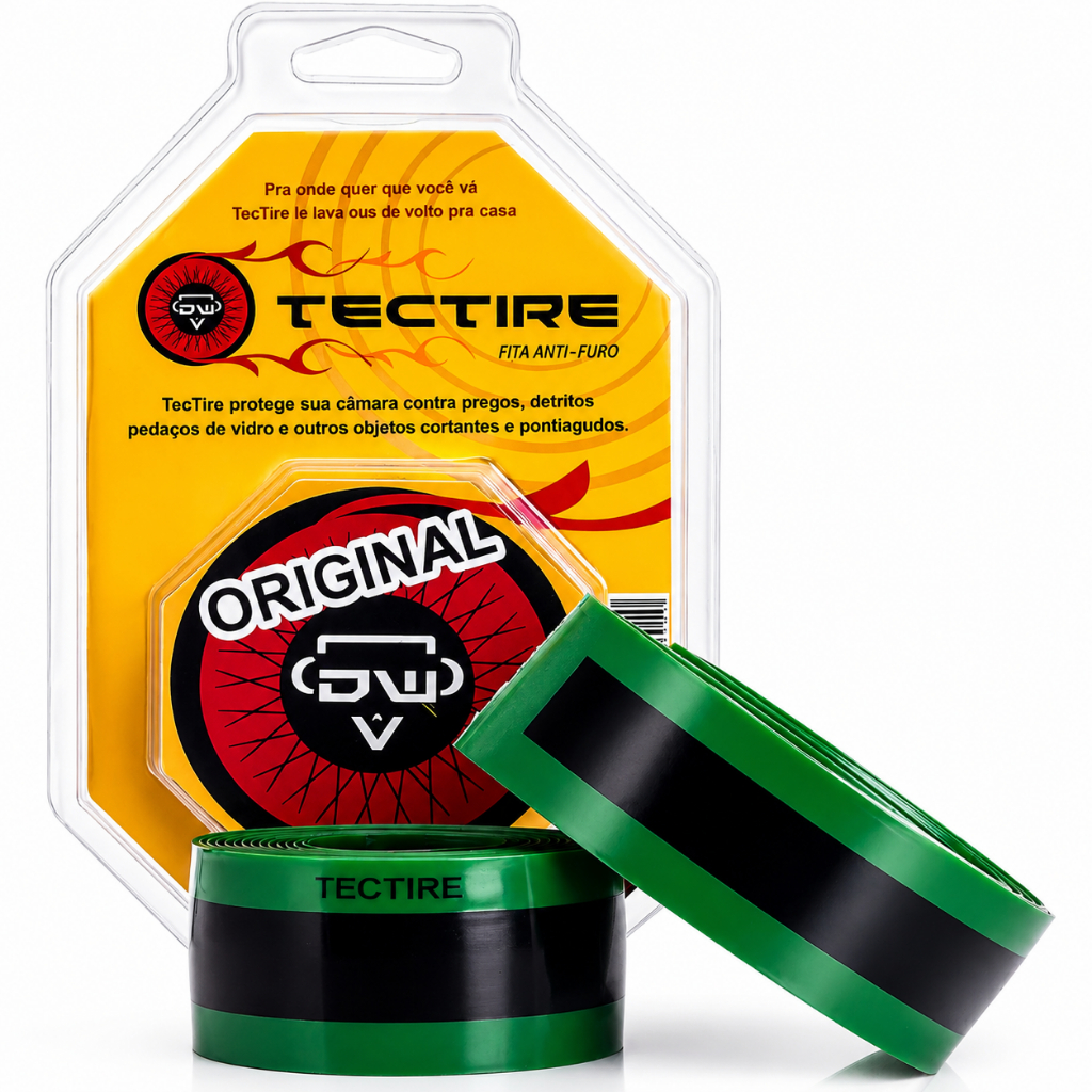 Fitas Anti-Furo Pneu Bicicletas Mtb Tectire Aro 29 Proteção e Reutilização