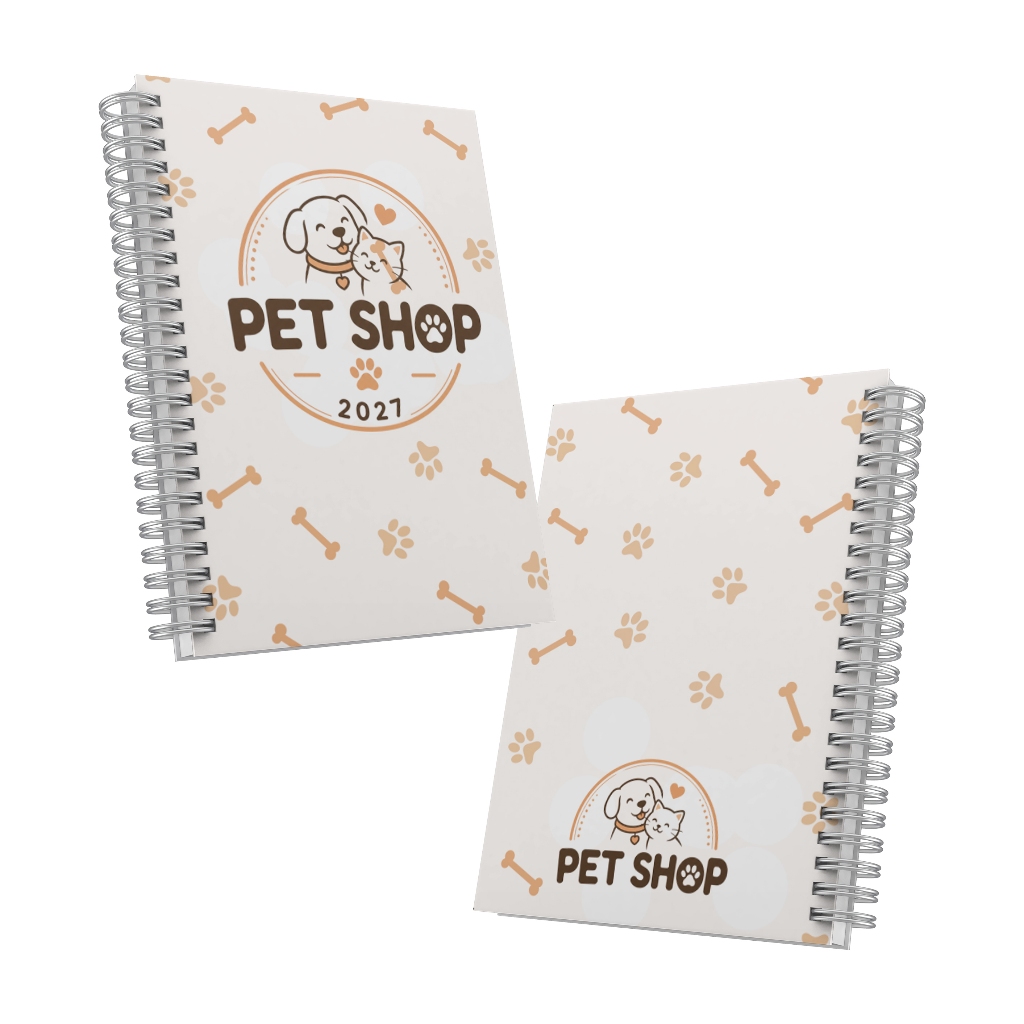 Agenda Personalizada Pet Shop - Agenda Clínica Zootécnica