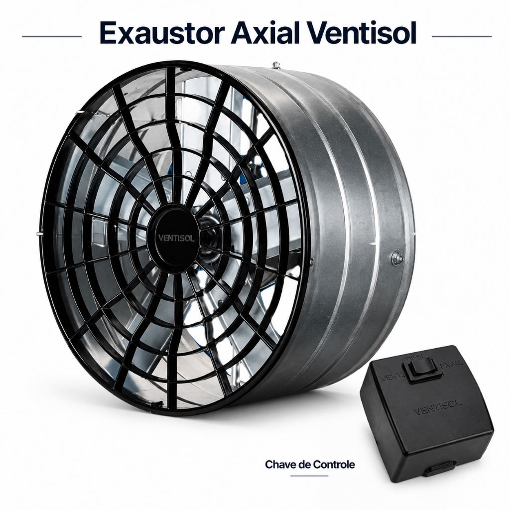 Exaustor Ventilador Ventisol Axial Premium 50cm Comercial
