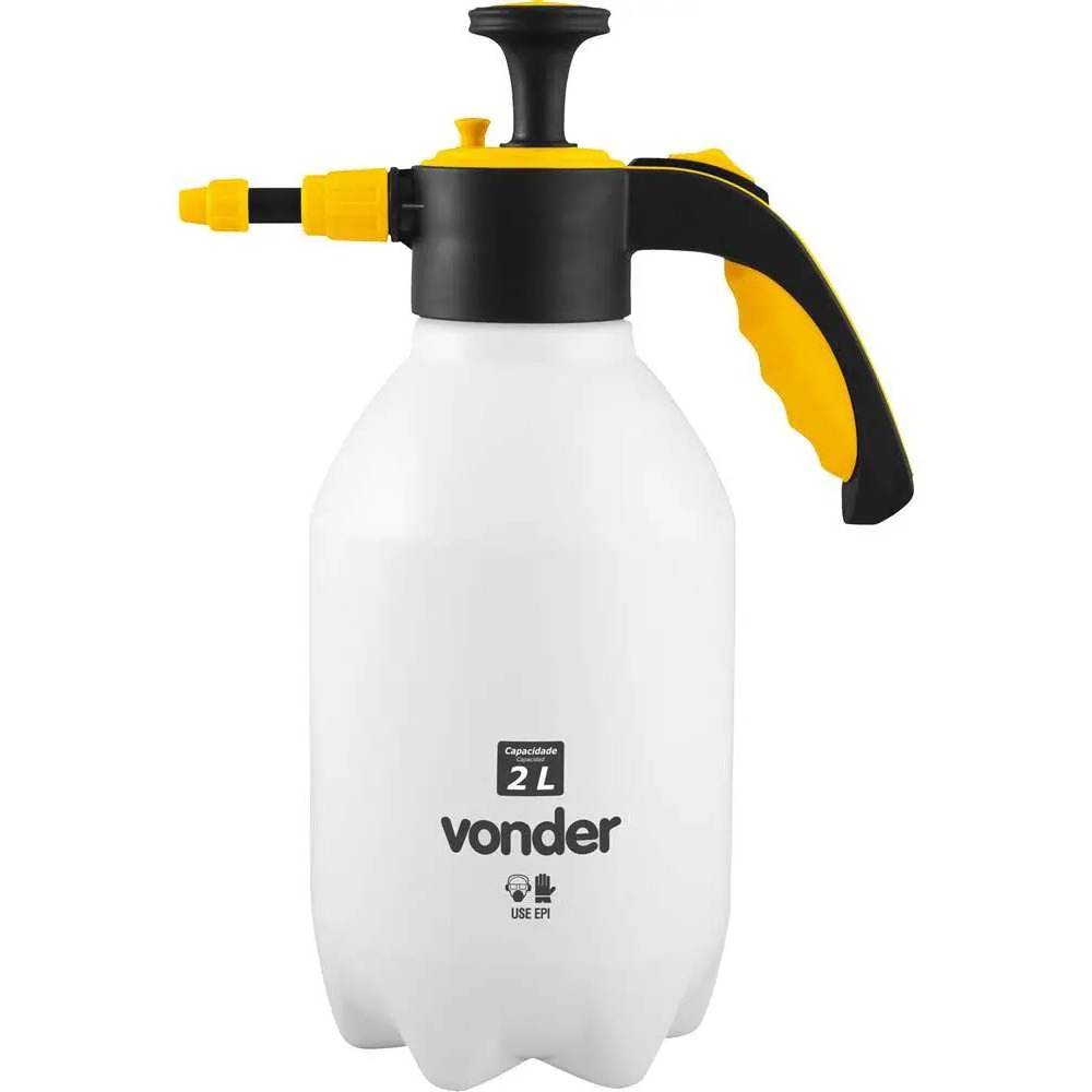 Pulverizador Manual 2L Multiuso para Plantas Jardim e Higienização Borrifador de Pressão