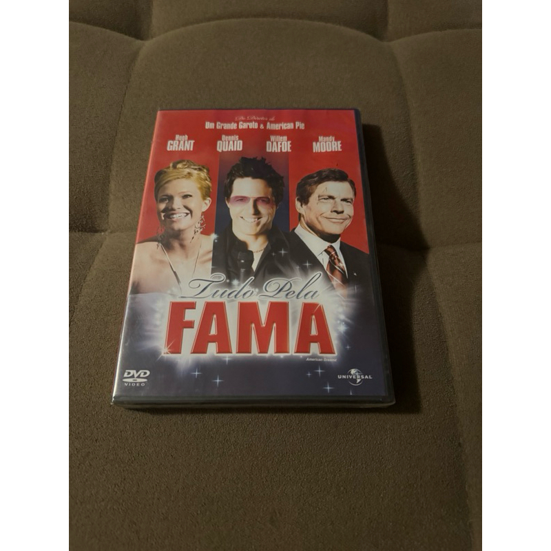 Dvd Tudo Pela Fama (lacrado), Com Hugh Grant