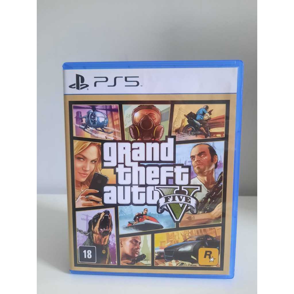 GTA 5 Grand theft auto V PS5 Mídia física