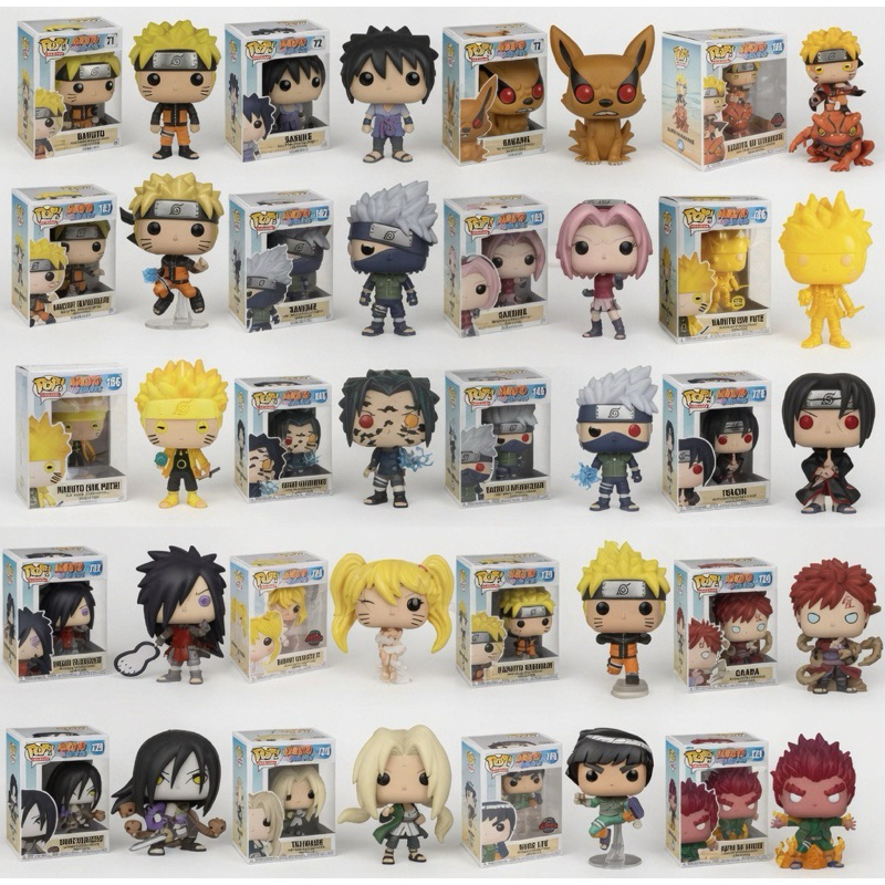 Boneco de Vinil 3D Naruto Colecionável