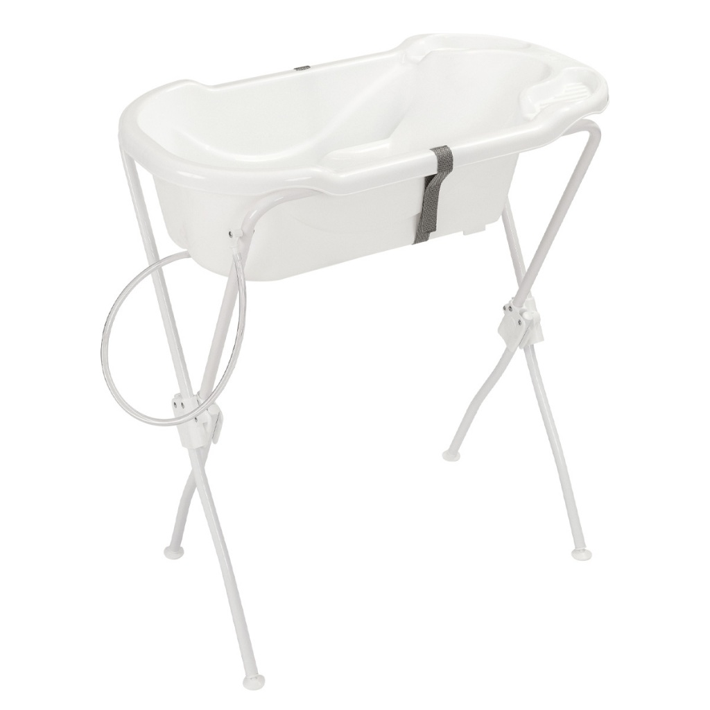 Banheira Ergonômica New Com Suporte Branco Tutti Baby