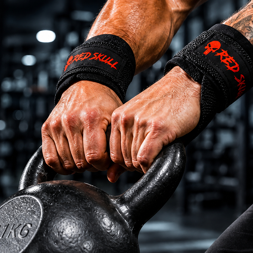 Strap Munhequeira Musculação Academia e Crossfit Profissional Tala de Pulso Performance