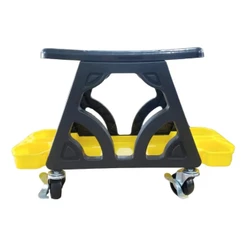 Banqueta Com Rodas E Compartimentos Para Detailers Mecanico Rotta 376