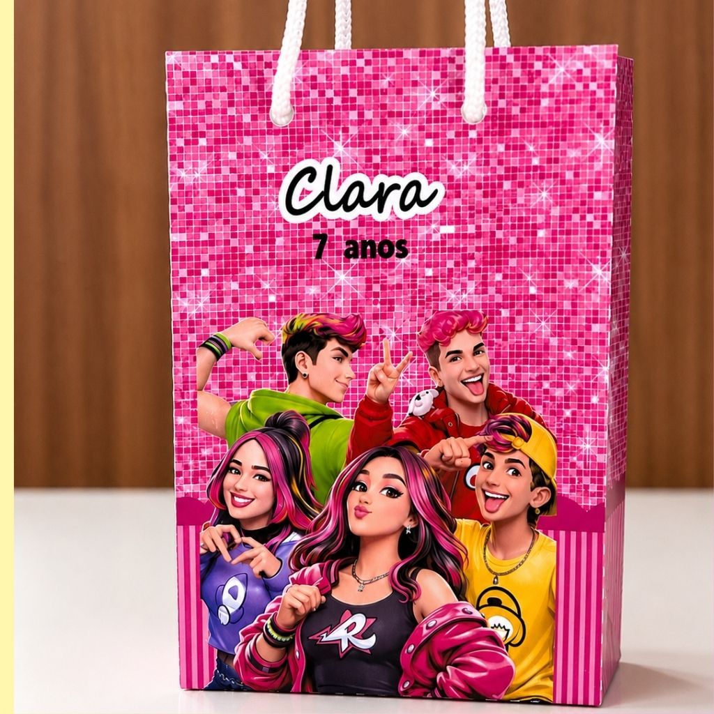 Sacolinha Personalizada Emily Vick  Lembrancinha Festa Infantil