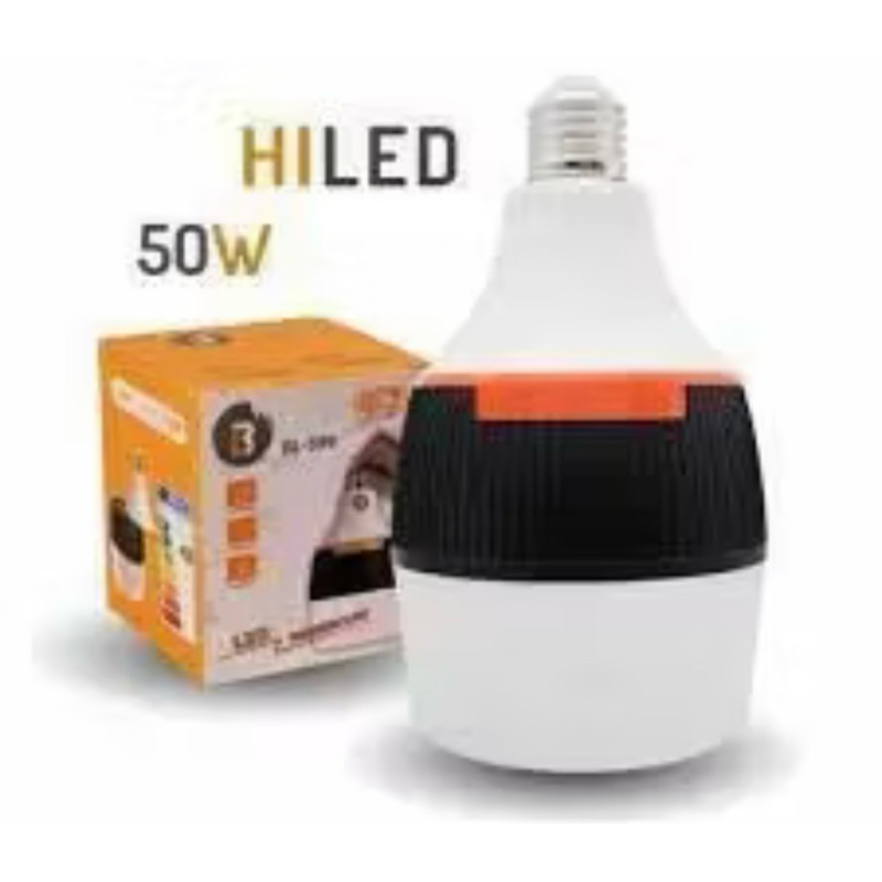 Super Lâmpada recarregável emergência de 20W/40W/50W/60W acendendo durante queda de energia bivolt